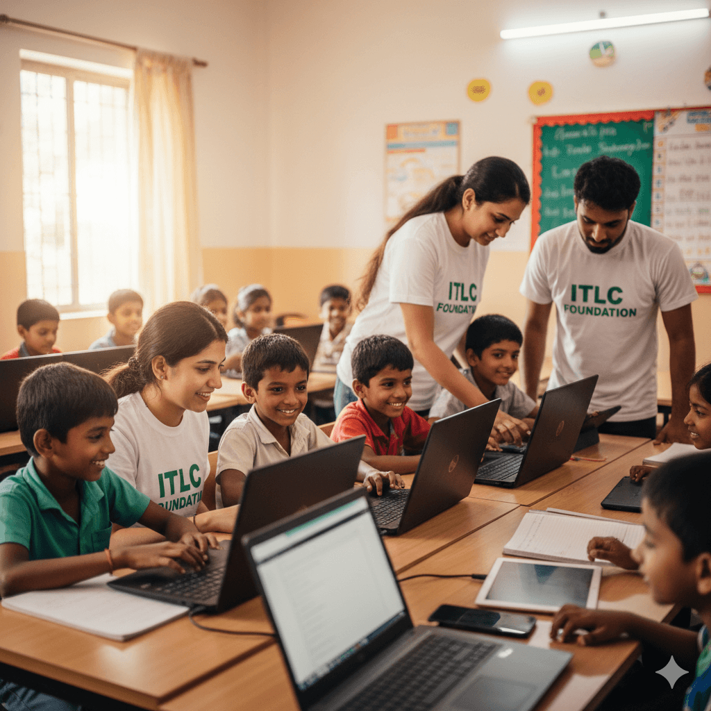 Team of the best NGO in Lucknow working together